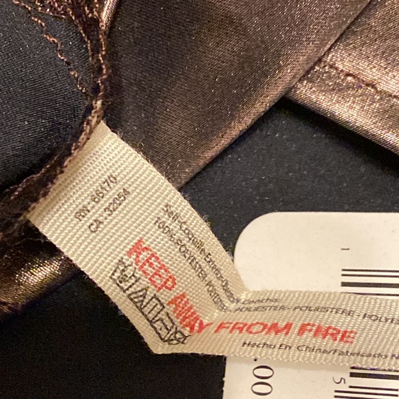 NWT Free People Sunset Shimmer Top in Rose Gold - Picture 9 of 10